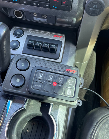 Auxbeam Gen 1 Raptor Upfitter Switch Mount