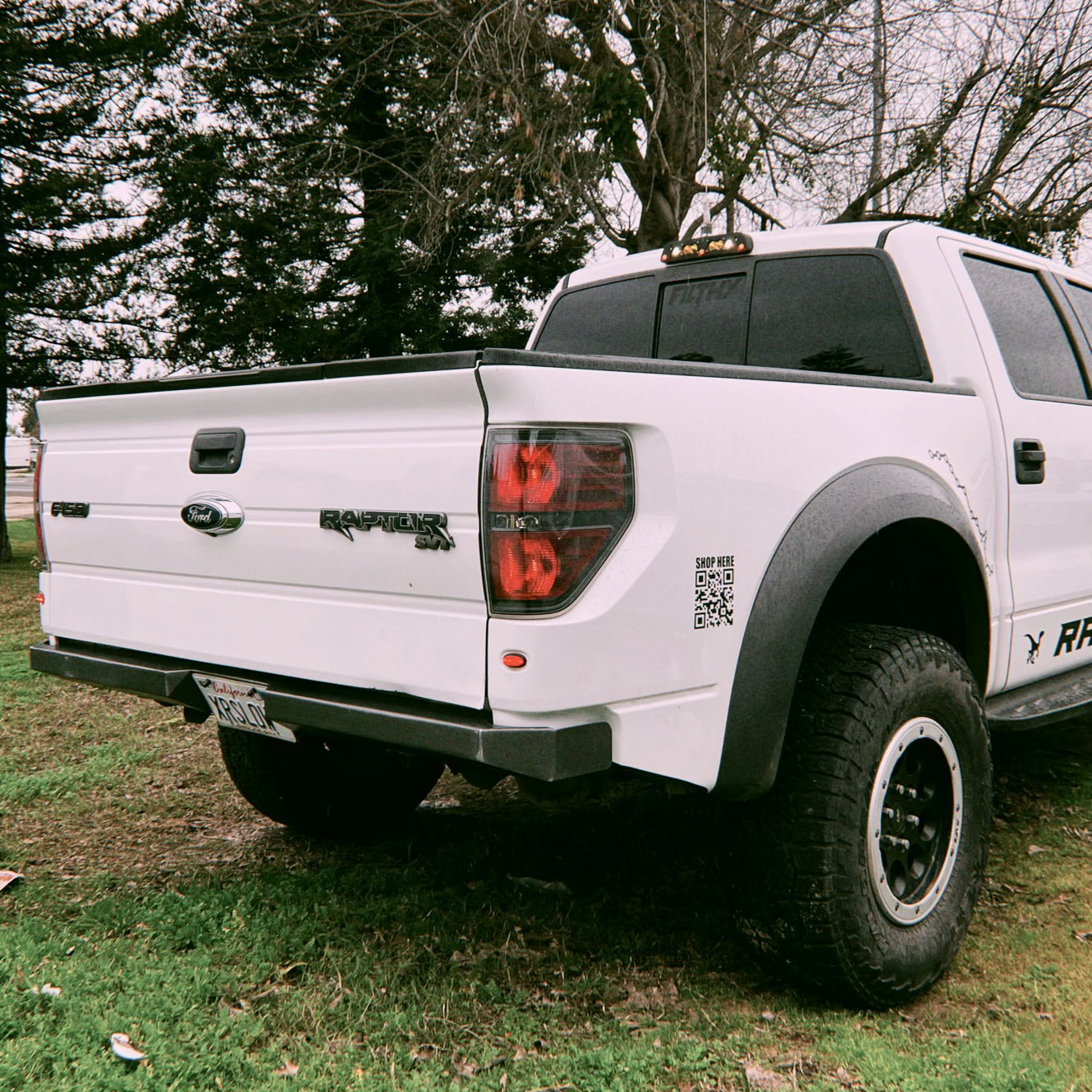 2009-14 F-150 Plate Rear Bumper